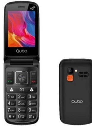 Teléfono Móvil Qubo P - 210NW 4G para Personas Mayores/ Negro - Tiensol