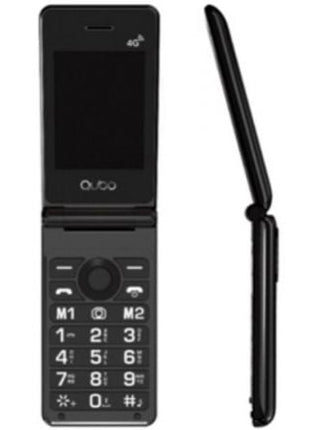 Teléfono Móvil Qubo X - 28 4G para Personas Mayores/ Negro - Tiensol