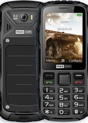 Teléfono Móvil Ruggerizado Maxcom Strong MM920/ Negro - Tiensol