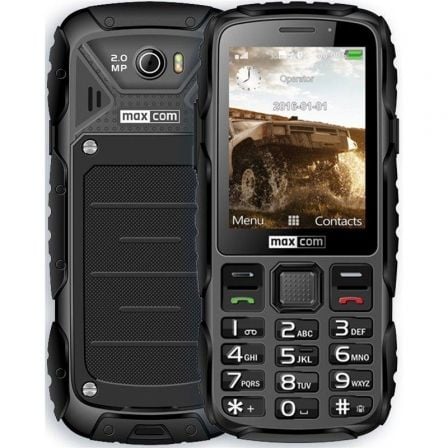 Teléfono Móvil Ruggerizado Maxcom Strong MM920/ Negro - Tiensol