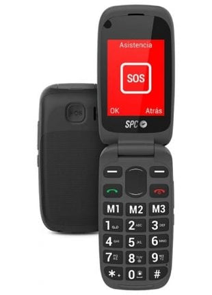 Teléfono Móvil SPC Harmony 4G para Personas Mayores/ Negro - Tiensol