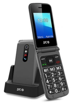 Teléfono Móvil SPC Stella 2 para Personas Mayores/ Negro - Tiensol