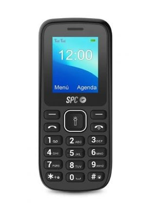 Teléfono Móvil SPC TALK para Personas Mayores/ Negro - Tiensol