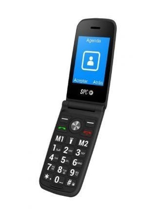 Teléfono Móvil SPC Titan para Personas Mayores/ Negro - Tiensol