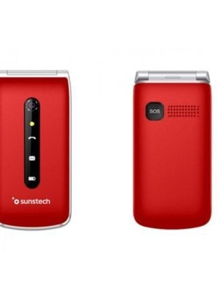 Teléfono Móvil Sunstech CELT18RD/ Rojo - Tiensol