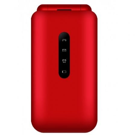 Teléfono Móvil Telefunken S740 para Personas Mayores/ Rojo - Tiensol