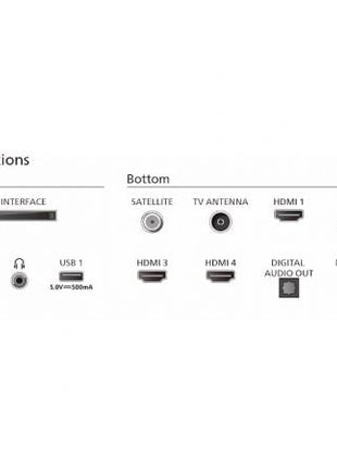 Televisor Philips 50PUS8919 50'/ Ultra HD 4K/ Ambilight/ Smart TV/ WiFi - Tiensol