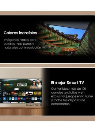 Televisor Samsung Crystal UHD TU43DU8005 43'/ Ultra HD 4K/ Smart TV/ WiFi - Tiensol