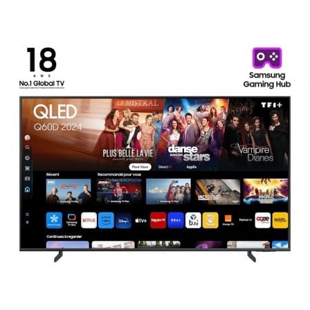 Televisor Samsung QLED Q60D TQ50Q60DAU 50'/ Ultra HD 4K/ Smart TV/ WiFi - Tiensol