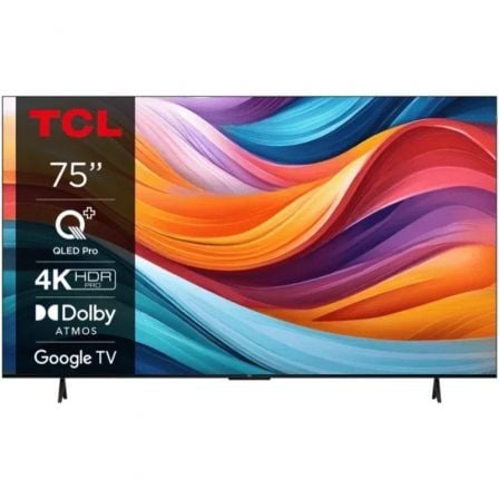 Televisor TCL QLED Pro 75T7B 75'/ Ultra HD 4K/ Smart TV/ WiFi - Tiensol