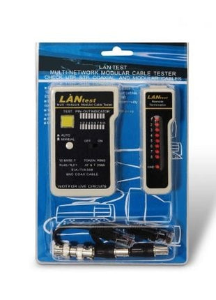 Tester Aisens A142 - 0314 para RJ11 - RJ12 - RJ45/ Coaxial - Tiensol