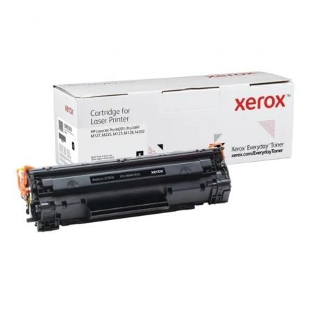 Tóner compatible Xerox 006R03650 compatible con HP CF283A/ 1500 páginas/ Negro - Tiensol