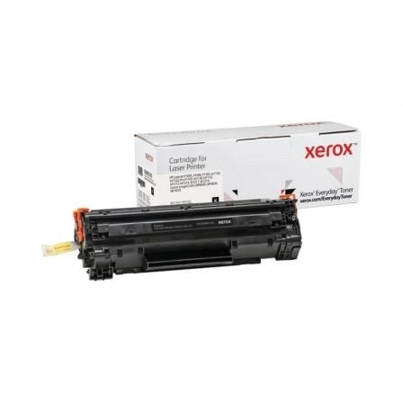 Tóner compatible Xerox 006R03708 compatible con HP CB435A/CB436A/CE285A/CRG - 125/ 2000 páginas/ Negro - Tiensol