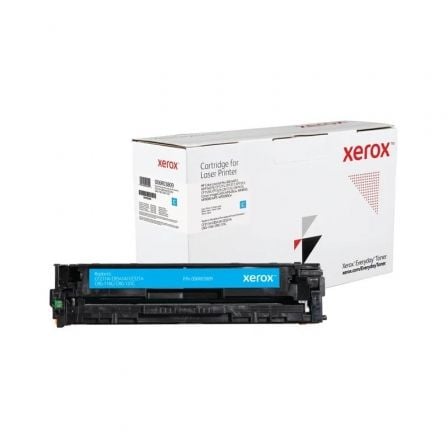 Tóner compatible Xerox 006R03809 compatible con HP CF211A/CB541A/CE321A/CRG - 116C/CRG - 131C/ 1800 páginas/ Cian - Tiensol