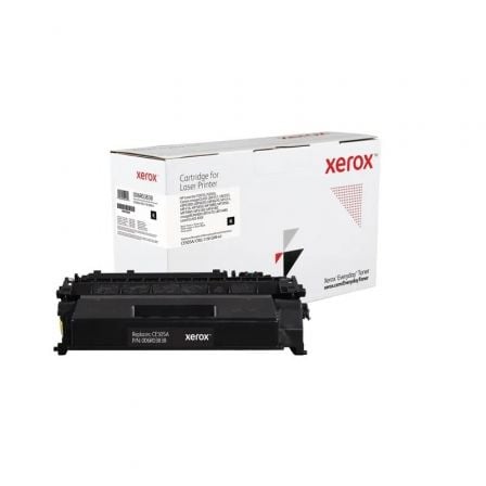 Tóner compatible Xerox 006R03838 compatible con HP CE505A/ CRG - 119/ GPR - 41/ 2300 páginas/ Negro - Tiensol