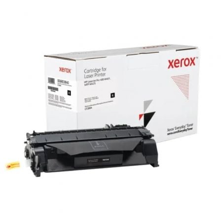 Tóner compatible Xerox 006R03840 compatible con HP CF280A/ 2700 páginas/ Negro - Tiensol