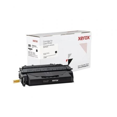 Tóner compatible Xerox 006R03841 compatible con HP CF280X/ 6900 páginas/ Negro - Tiensol