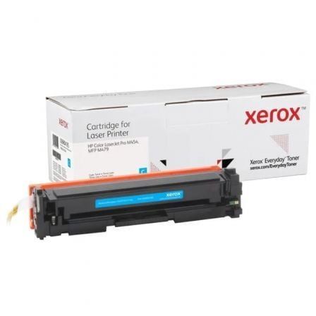 Tóner compatible Xerox 006R04185 compatible con HP W2031A/ 2100 páginas/ Cian - Tiensol