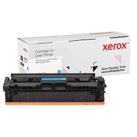 Tóner compatible Xerox 006R04197 compatible con HP W2211X Alta Capacidad/ 2450 páginas/ Cian - Tiensol