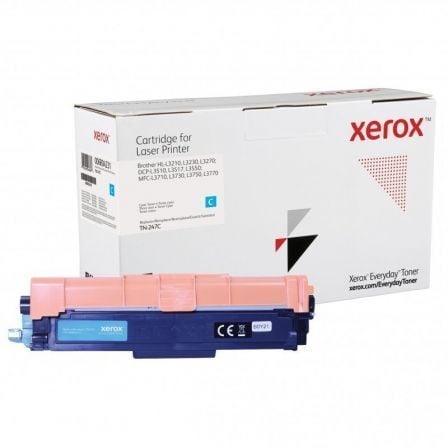 Tóner compatible Xerox 006R04231 compatible con Brother TN - 247C/ Cian - Tiensol