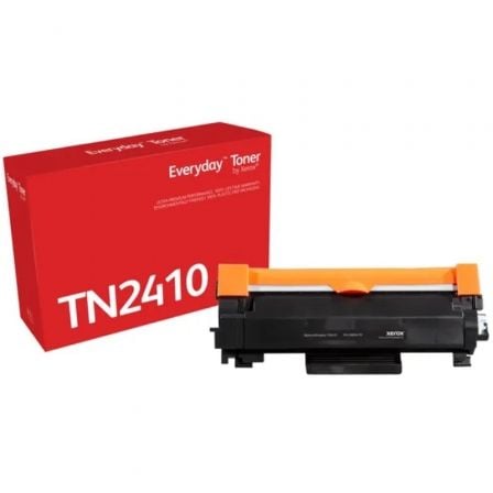 Tóner compatible Xerox 006R04791 compatible con Brother TN2410/ 1200 páginas/ Negro - Tiensol