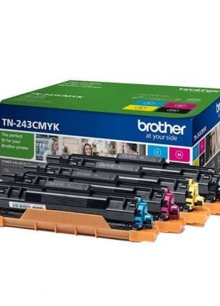 Tóner Original Brother TN - 243CMYK Multipack/ Cian/ Magenta/ Amarillo/ Negro - Tiensol