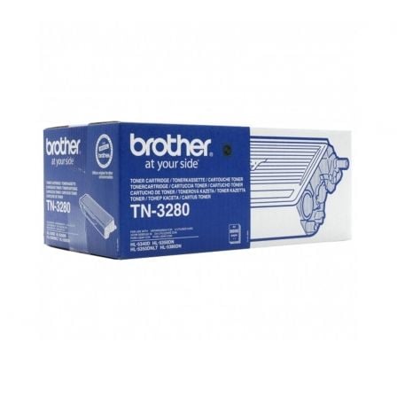 Tóner Original Brother TN - 3280 Alta Capacidad/ Negro - Tiensol