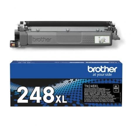 Tóner Original Brother TN248XLBK Alta Capacidad/ Negro - Tiensol