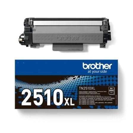 Tóner Original Brother TN2510XL Alta Capacidad/ Negro - Tiensol