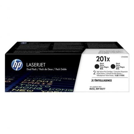 Tóner Original HP nº201X XL Alta Capacidad Multipack/ 2x Negro - Tiensol