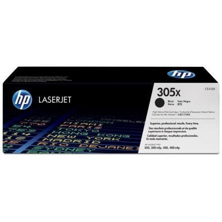 Tóner Original HP nº305X XL Alta Capacidad/ Negro - Tiensol