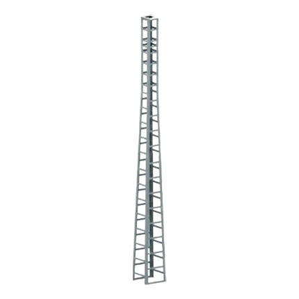 Torre Cuatripata Bornay P-750 12 m con Puntera - Accesorios de Aerogeneradores