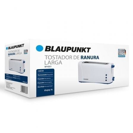 Tostador Blaupunkt BP4001/ 1000W/ Blanco - Tiensol