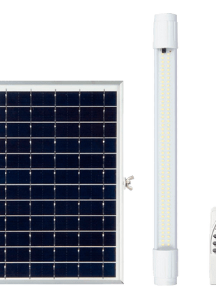 Tubo LED Solar 50cm 800 Lúmenes | Control Remoto - Tiensol