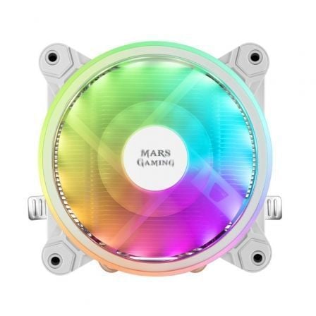 Ventilador con Disipador Mars Gaming MCPU220/ 12cm/ Blanco - Tiensol