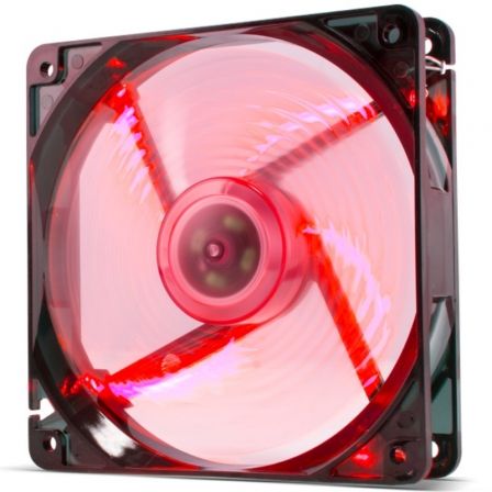 Ventilador Nox Coolfan 120 LED/ 12cm/ Rojo - Tiensol