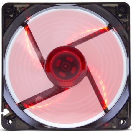 Ventilador Nox Coolfan 120 LED/ 12cm/ Rojo - Tiensol