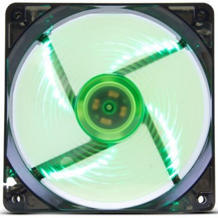 Ventilador Nox Coolfan 120 LED/ 12cm/ Verde - Tiensol