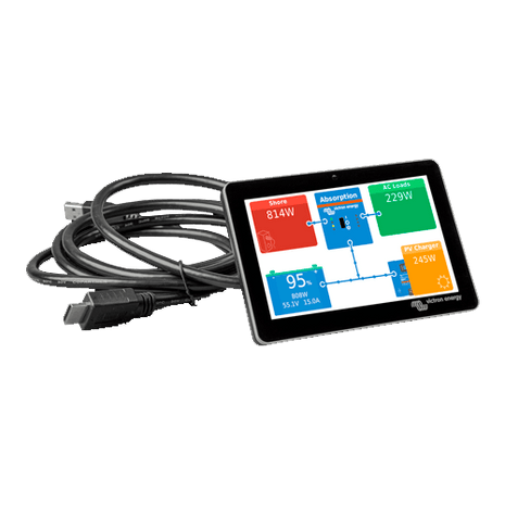 Victron GX Touch 50 | Pantalla Táctil para Cerbo GX - Tiensol