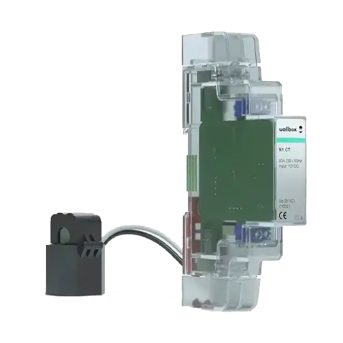 Wallbox Power Meter Monofásico 100A para Instalación VE - Accesorios de Cargadores VE