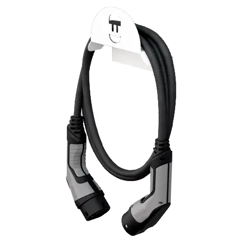 Wallbox Soporte para Cable de Carga Blanco - Accesorios de Cargadores VE