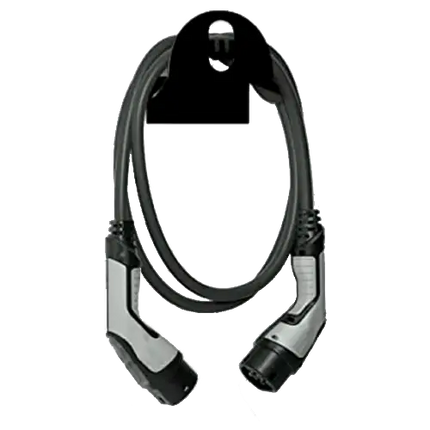 Wallbox Soporte para Cable de Carga Negro - Accesorios de Cargadores VE