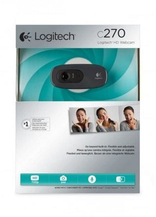 Webcam Logitech HD C270/ 1280 x 720 HD - Tiensol