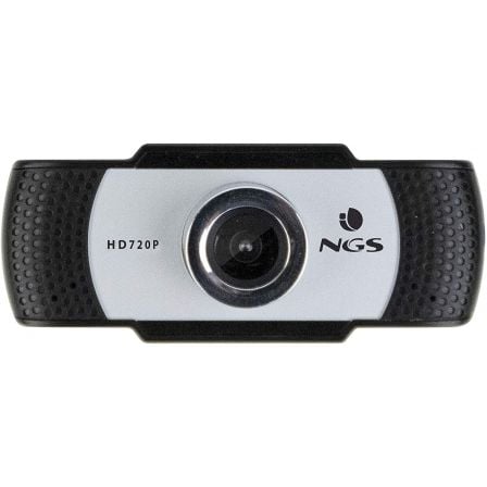 Webcam NGS Xpress Cam 720/ 1280 x 720 HD/ Blanco y Negro - Tiensol